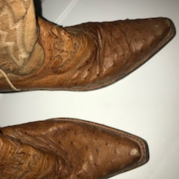 Lucchese Ostrich Boots - Picture 2 of 3